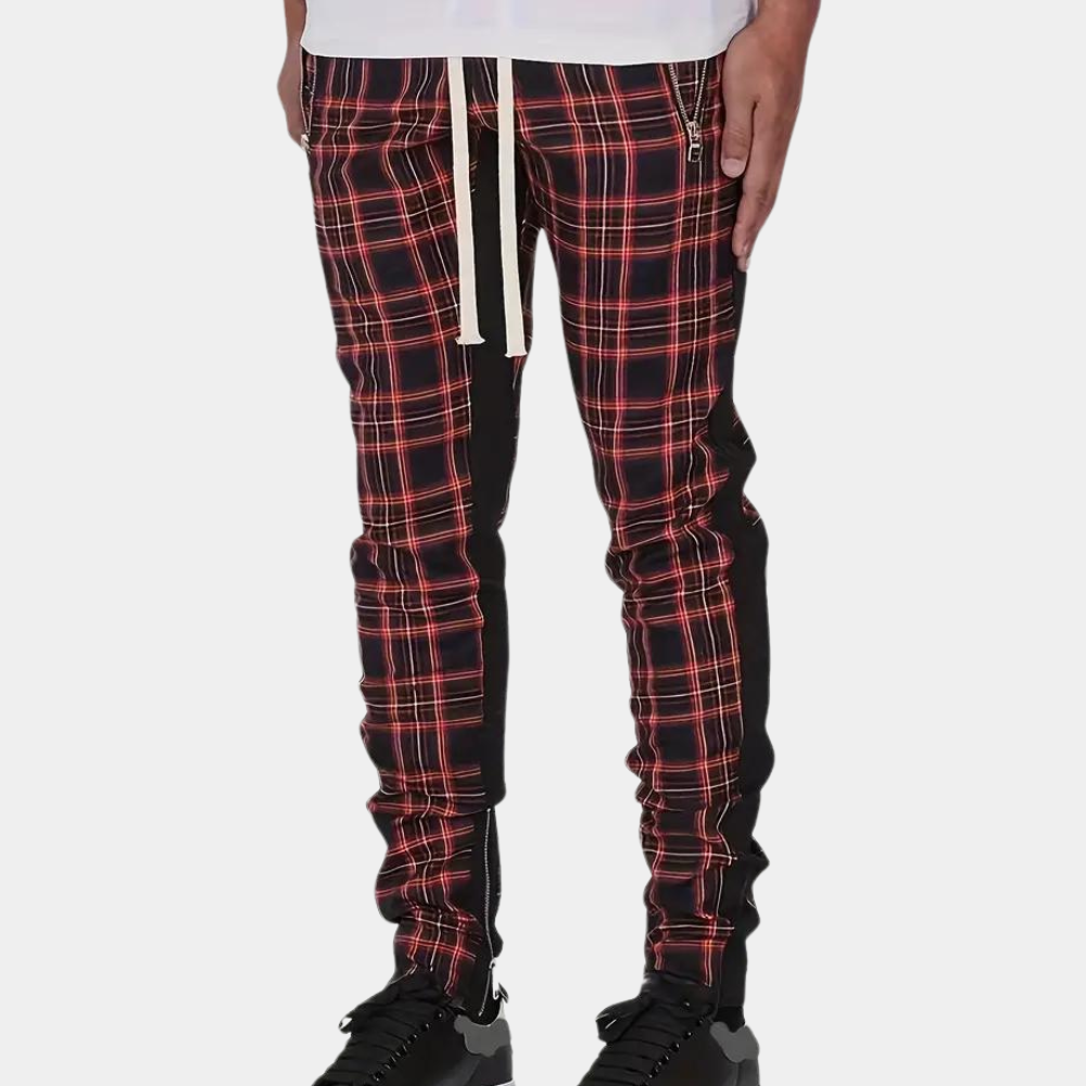ALOIS – Geruite Zomerpantalon
