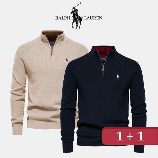 R&L – Zip-Neck Trui 1+1