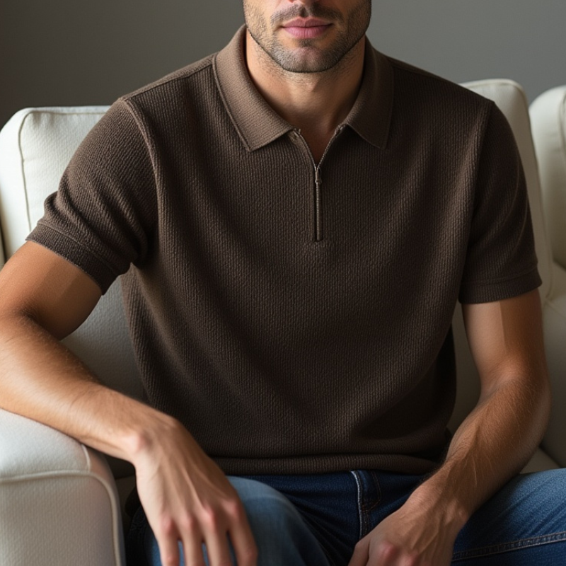 Gio – Franse Gebreide Polo