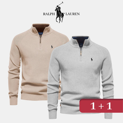 R&L – Zip-Neck Trui 1+1