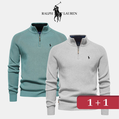 R&L – Zip-Neck Trui 1+1