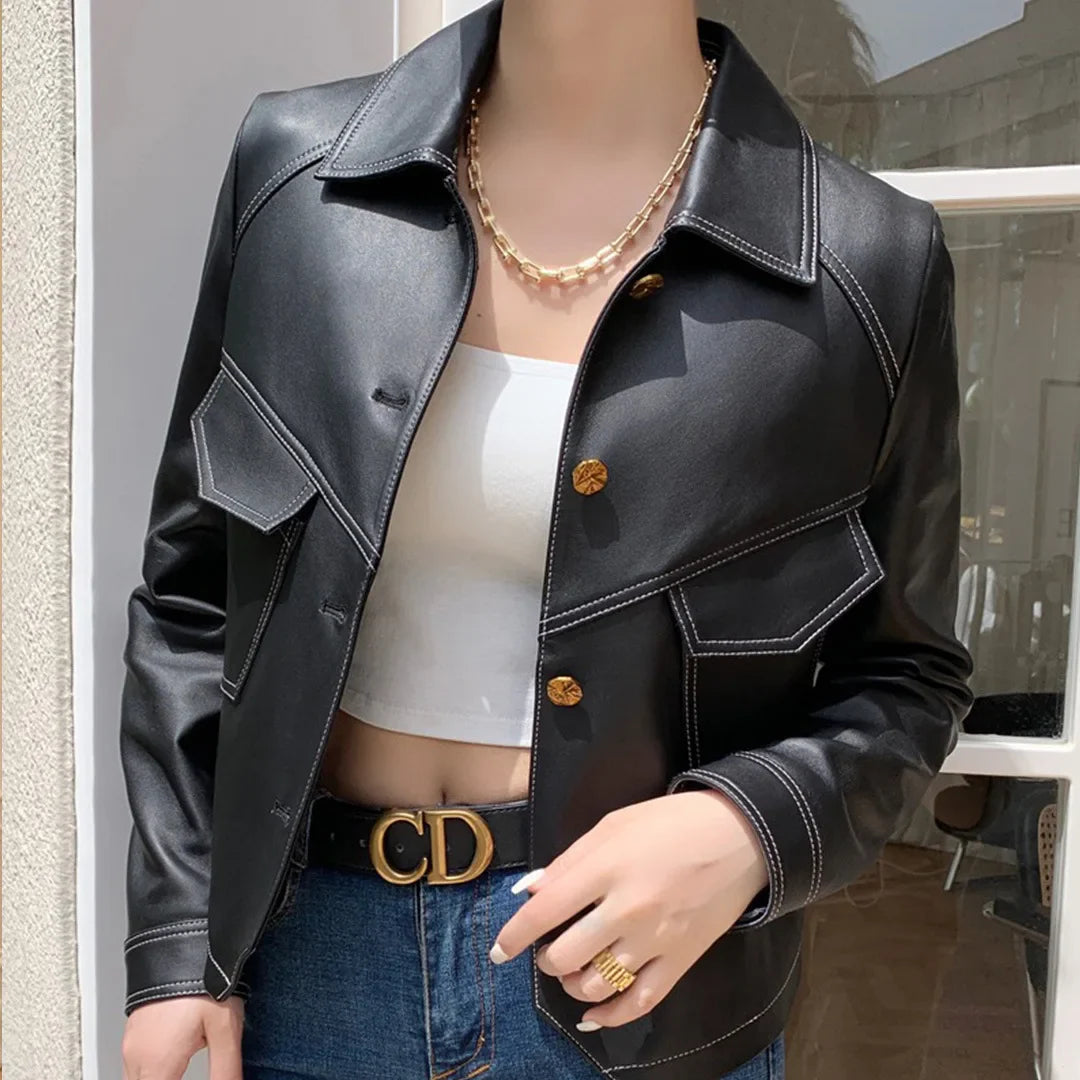 Modern Maven – Leren Jas