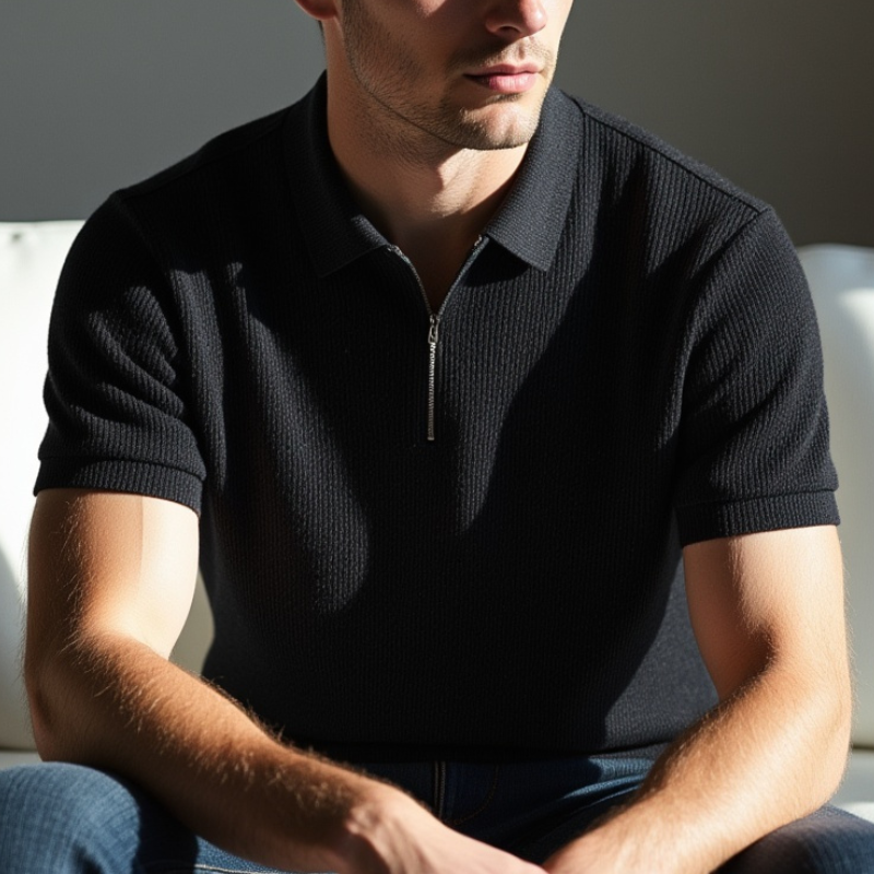 Gio – Franse Gebreide Polo