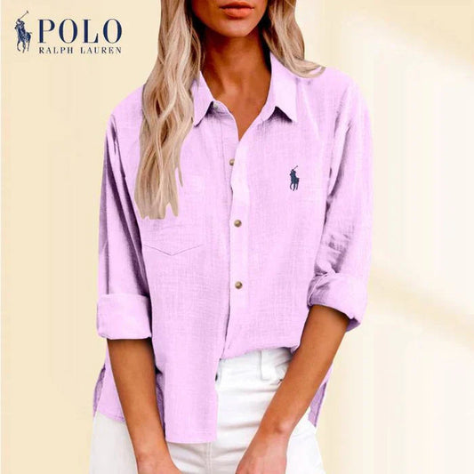 R&L – Poloshirt van Katoen